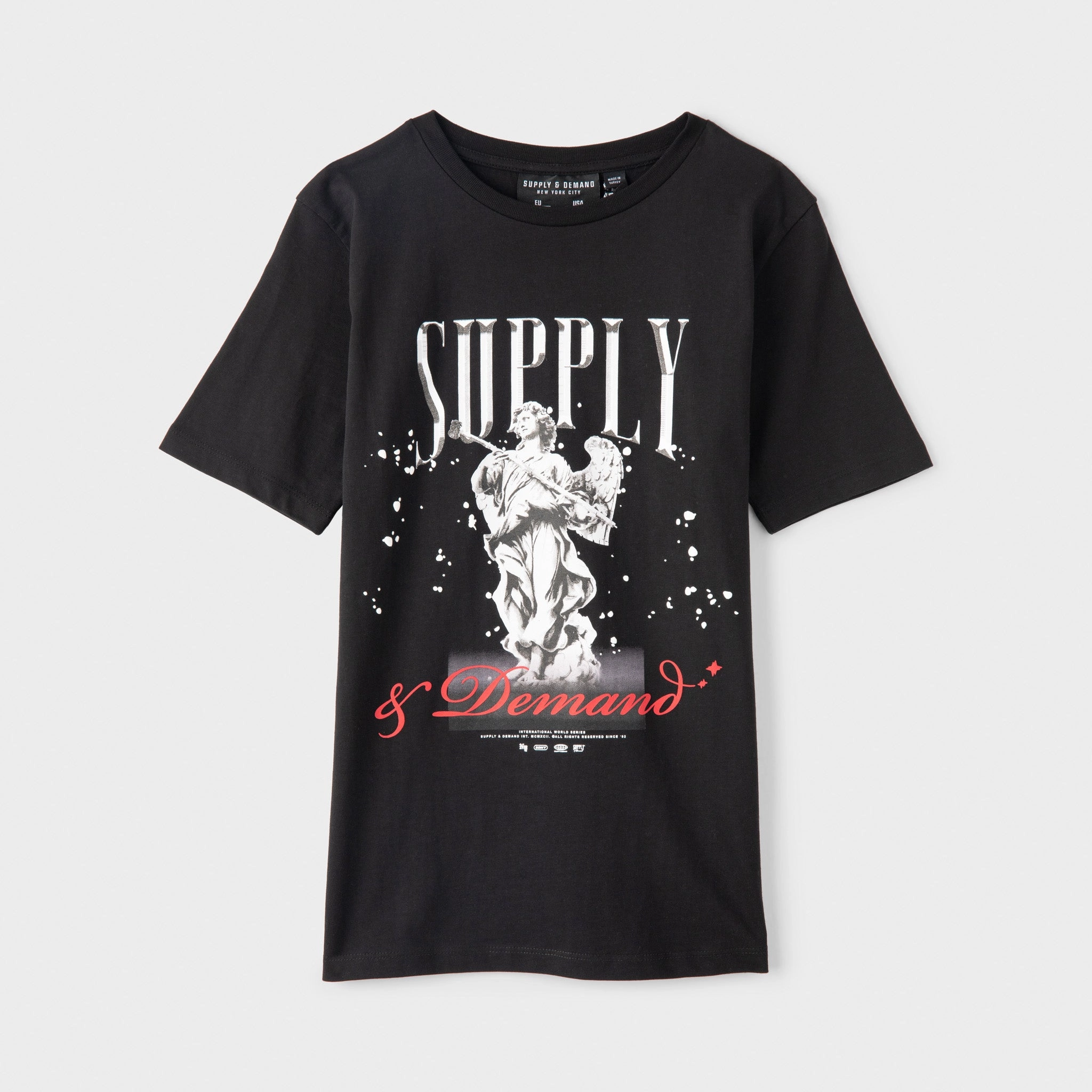 Supply & Demand Junior Boys' Divine T-shirt / Black