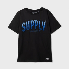 Supply & Demand Junior Boys' Zuni Graphic T-Shirt / Black