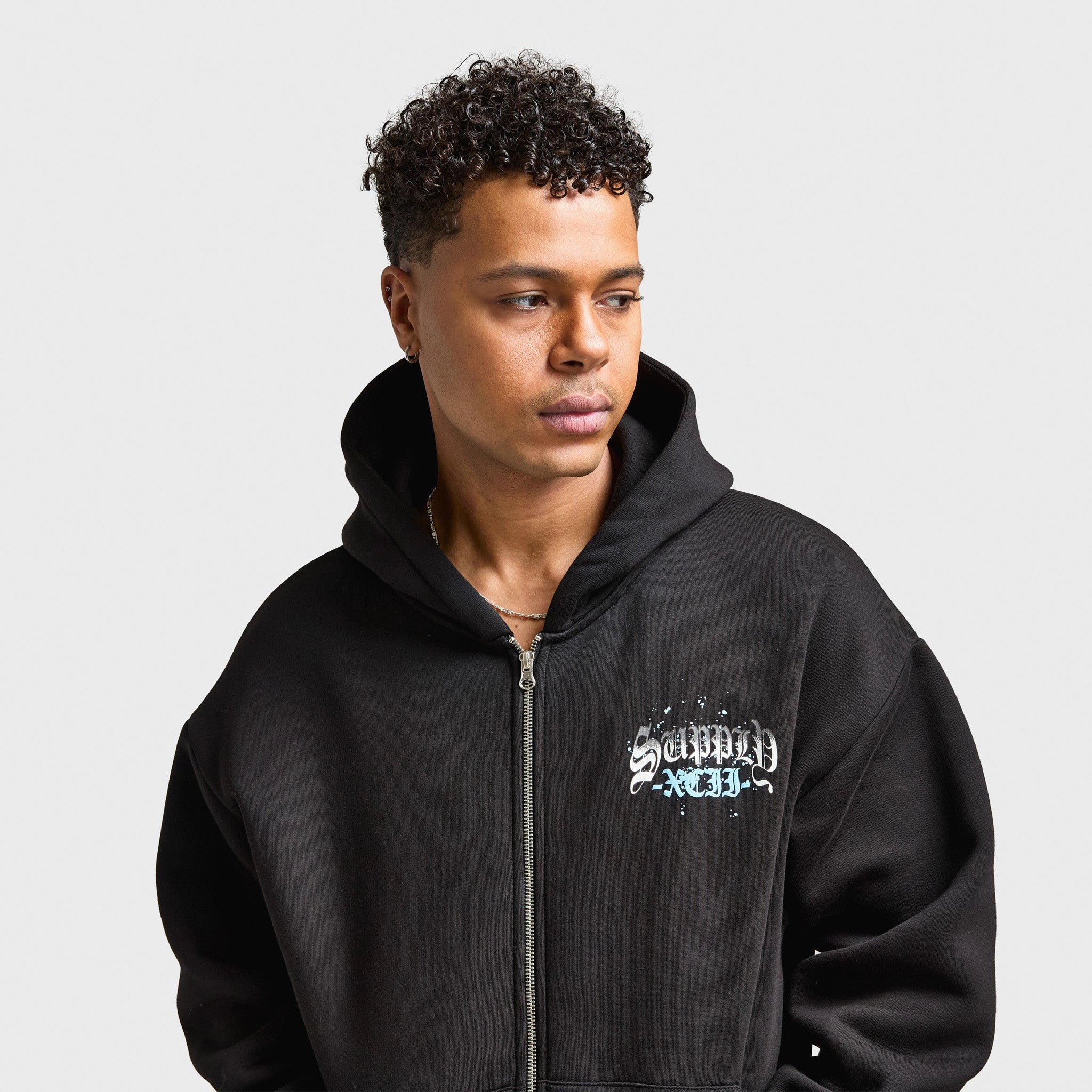 Supply & Demand Larson Full-Zip Hoodie / Black