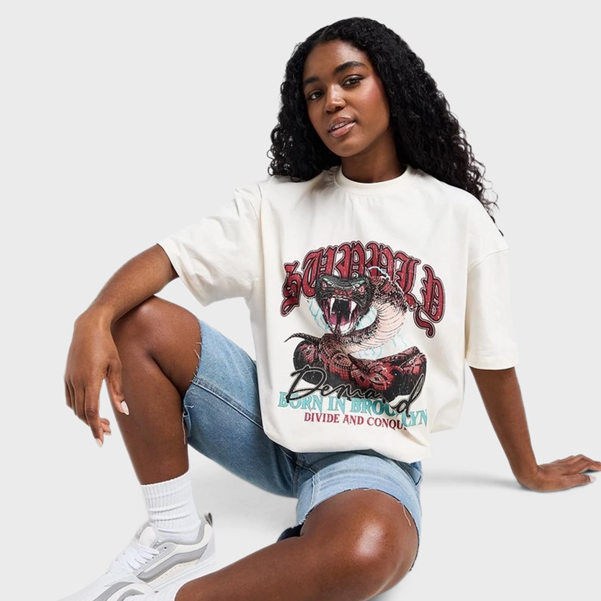Supply & Demand Women's Born Graphic T-Shirt / Sugar Swizzle