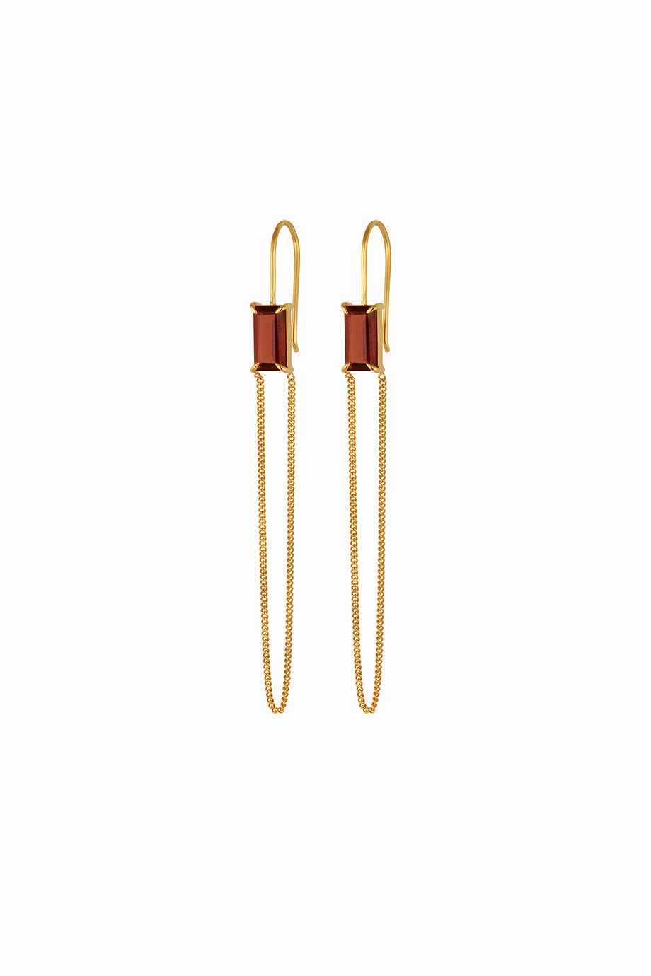 Temple Of The Sun Ember Earring - Gold