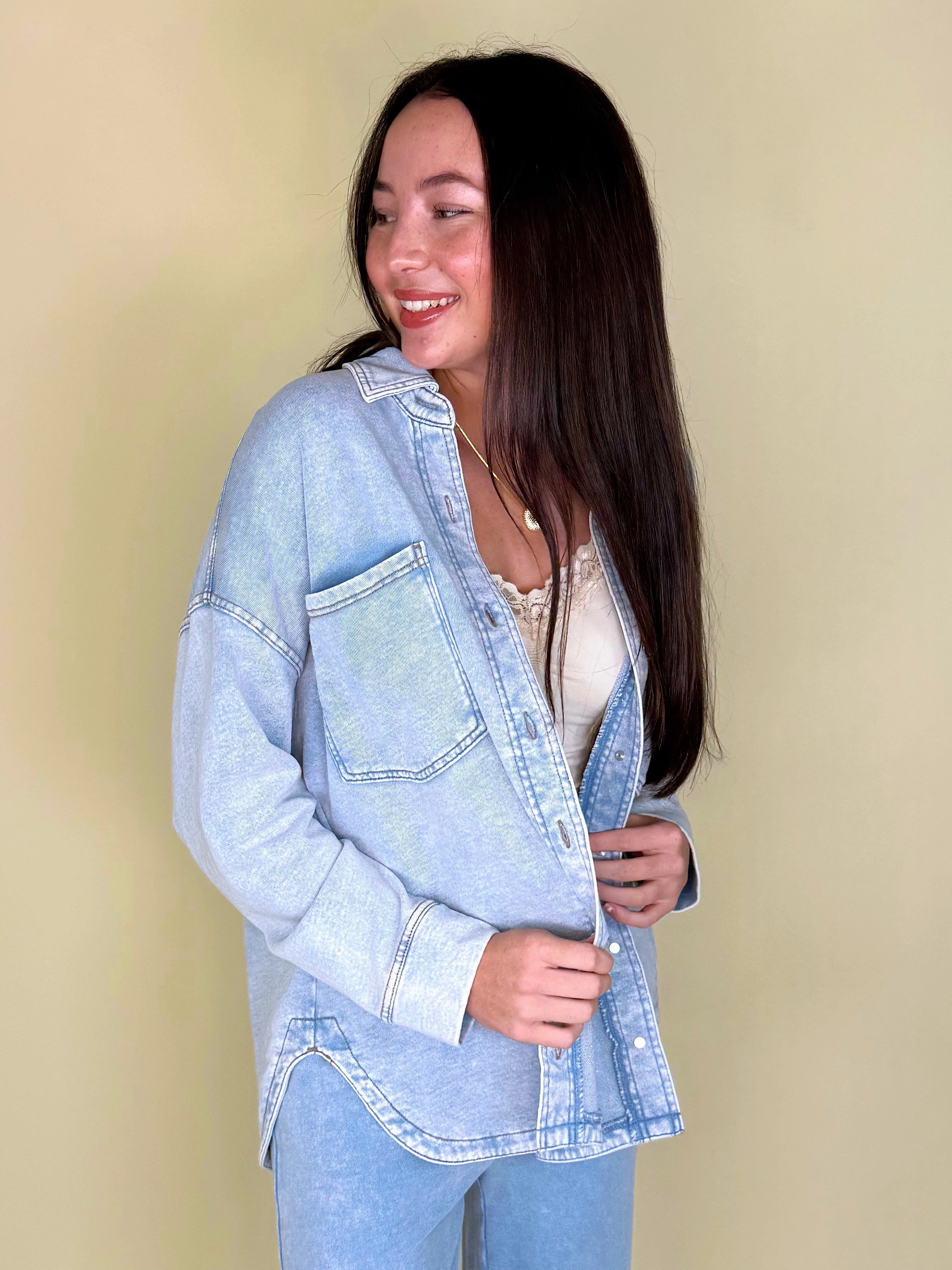 The All Day Knit Denim Jacket | Z Supply