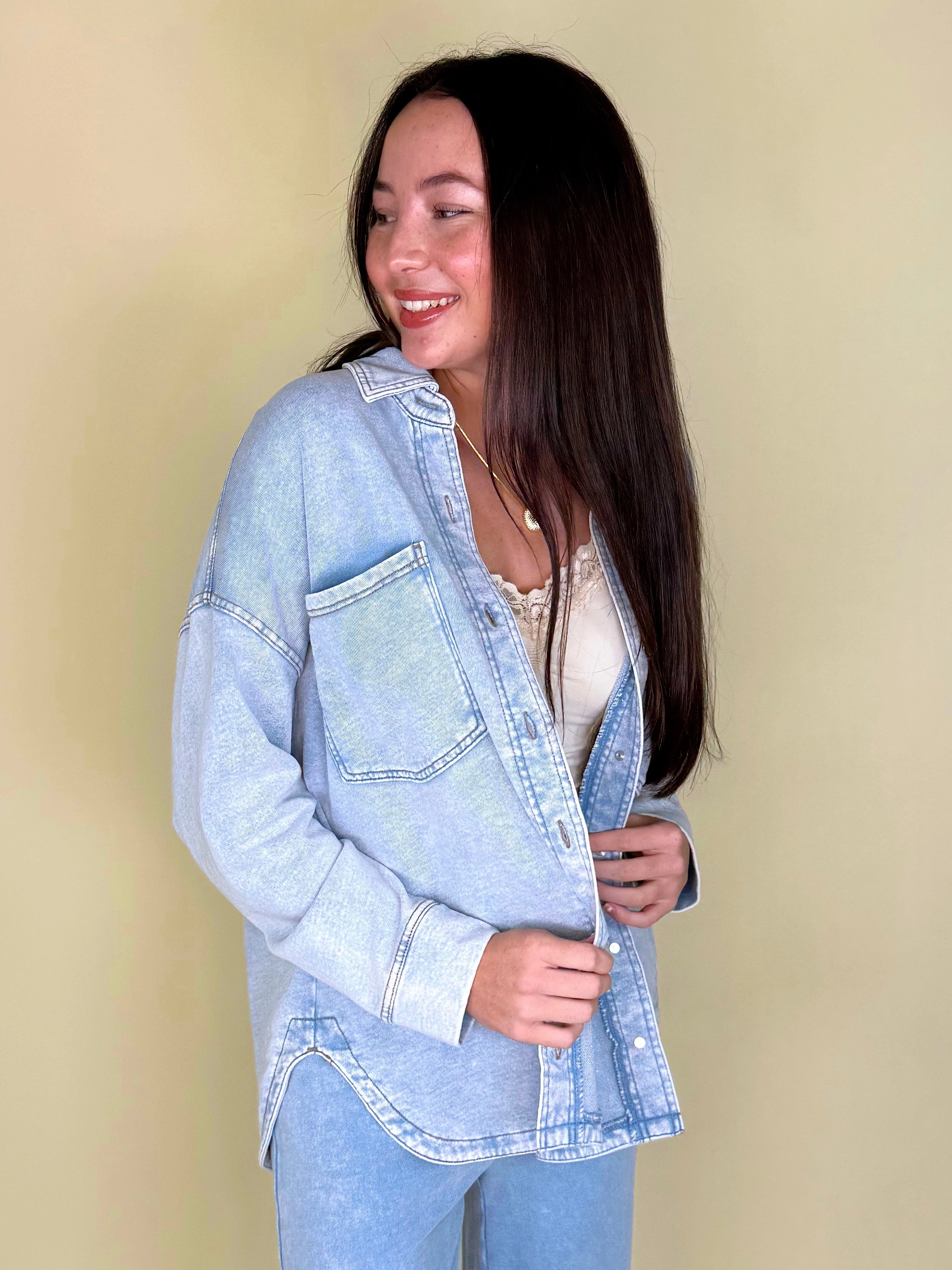 The All Day Knit Denim Jacket | Z Supply