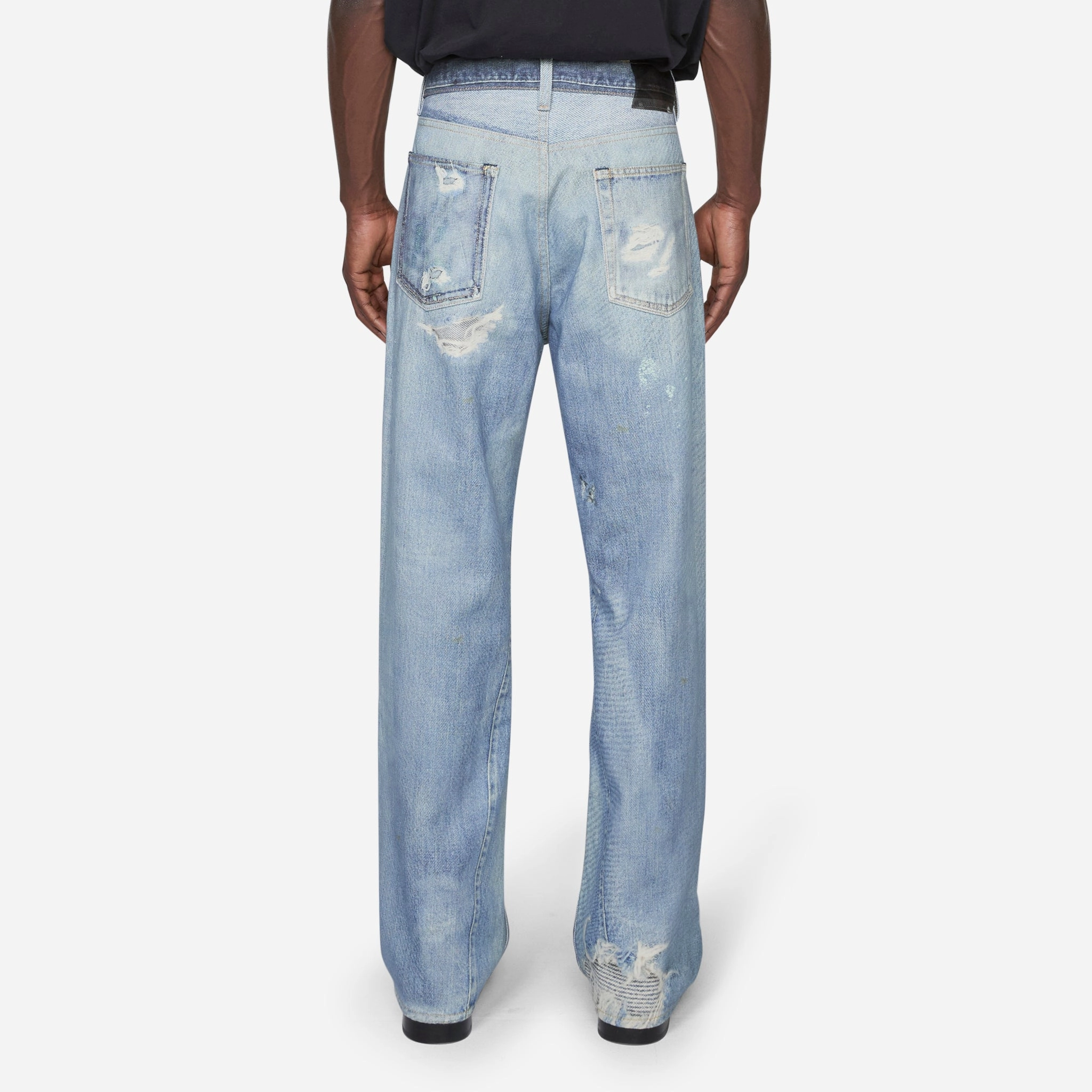 Third Cut Jeans Digital Denim Print
