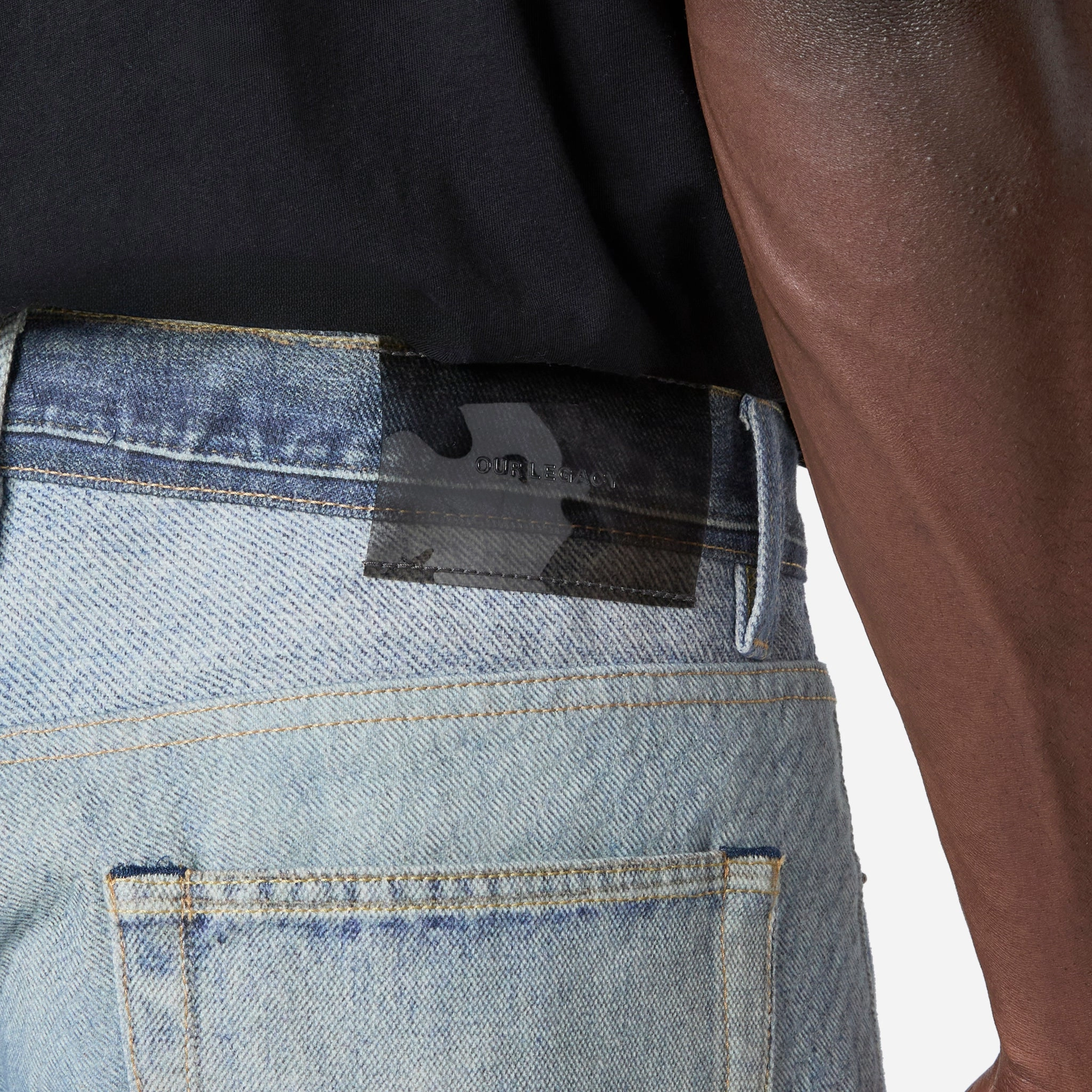 Third Cut Jeans Digital Denim Print