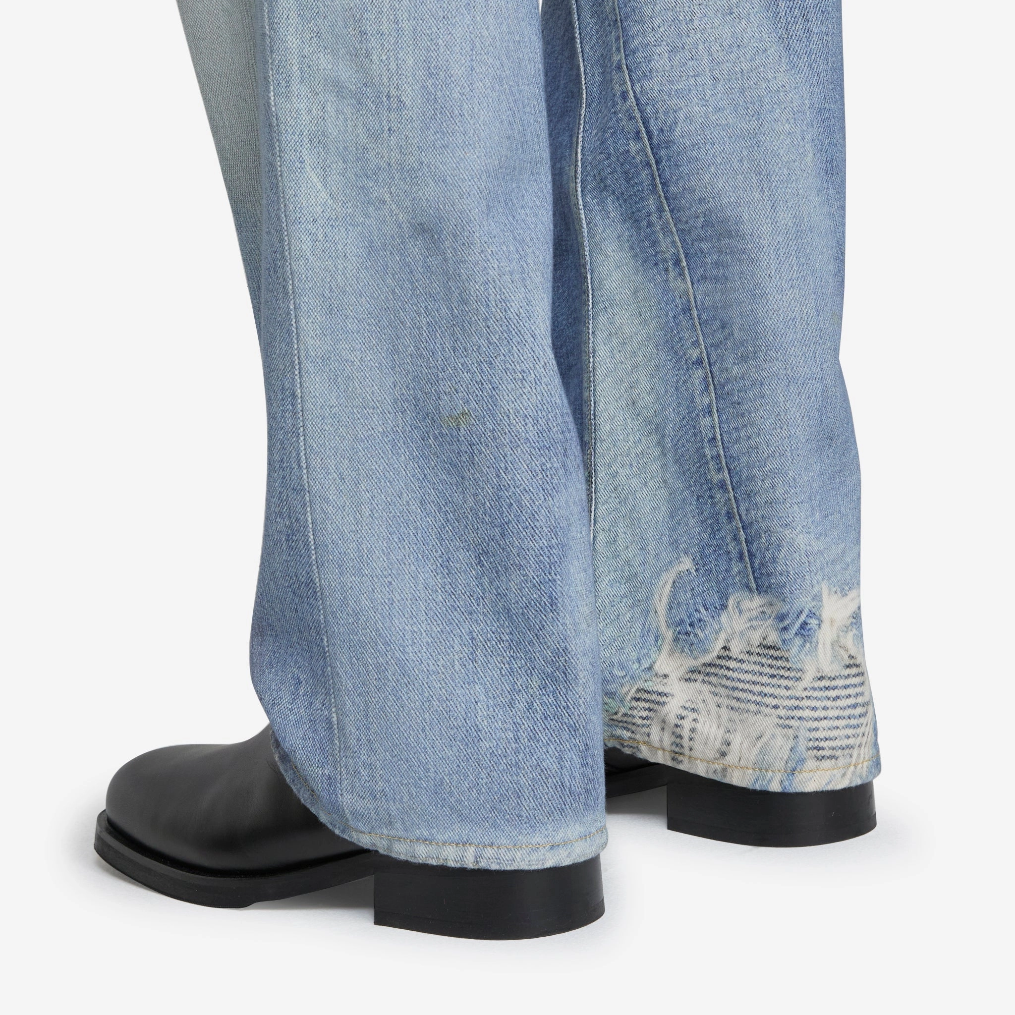 Third Cut Jeans Digital Denim Print