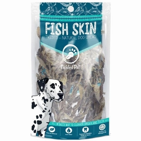 Tickled Pet Icelandic Codfish Skin Twists 5 Oz