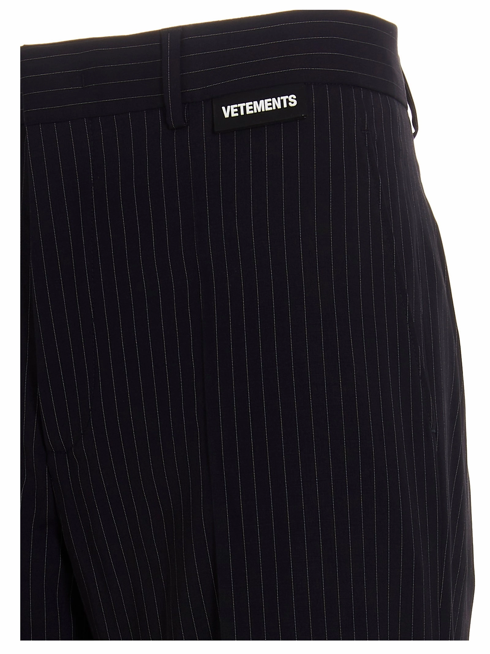 Vetements Pinstripe Tailored Trousers