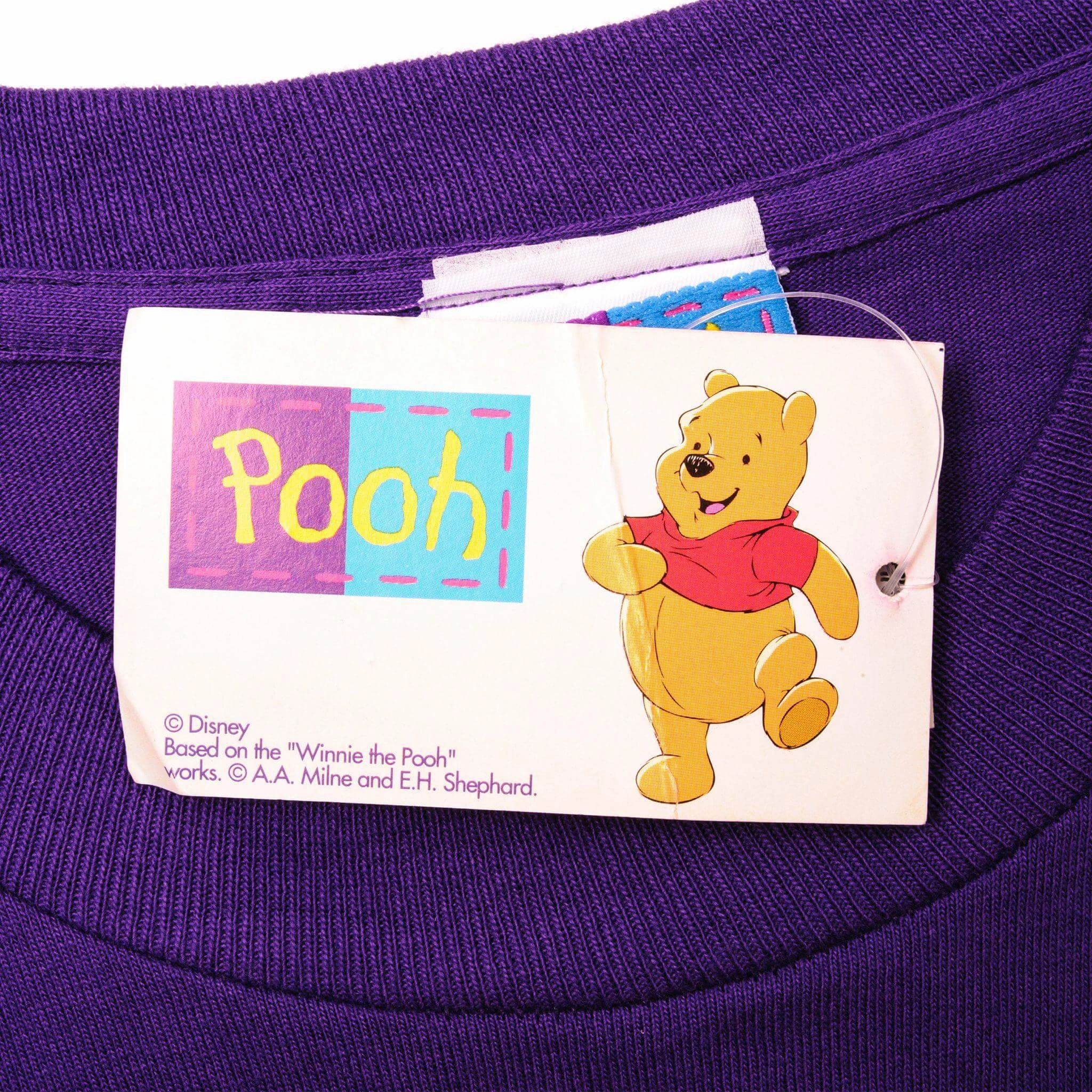 VINTAGE DISNEY WINNIE THE POOH AND TIGGERS TEE SHIRT 90s SIZE LARGE DEADSTOCK