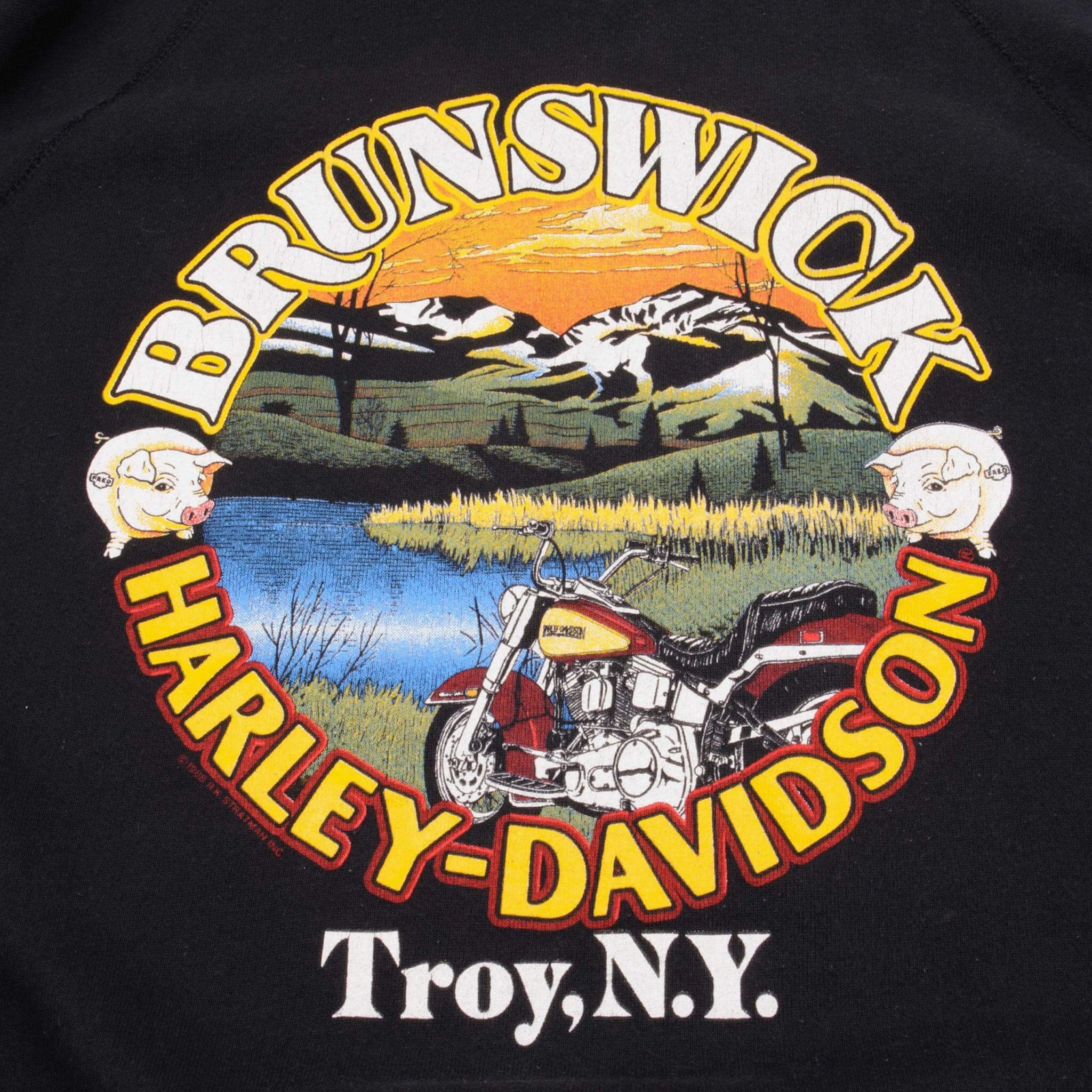VINTAGE HARLEY DAVIDSON 1988 SWEATSHIRT SIZE XL MADE IN USA