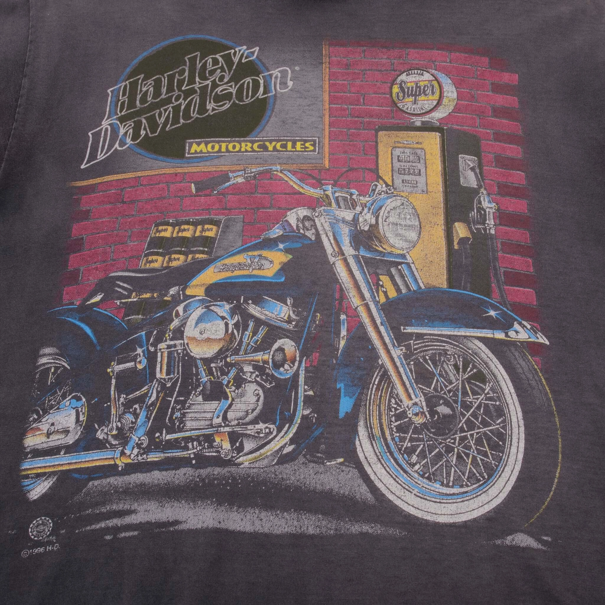 VINTAGE HARLEY DAVIDSON 1996 TEE SHIRT SIZE MEDIUM MADE IN USA