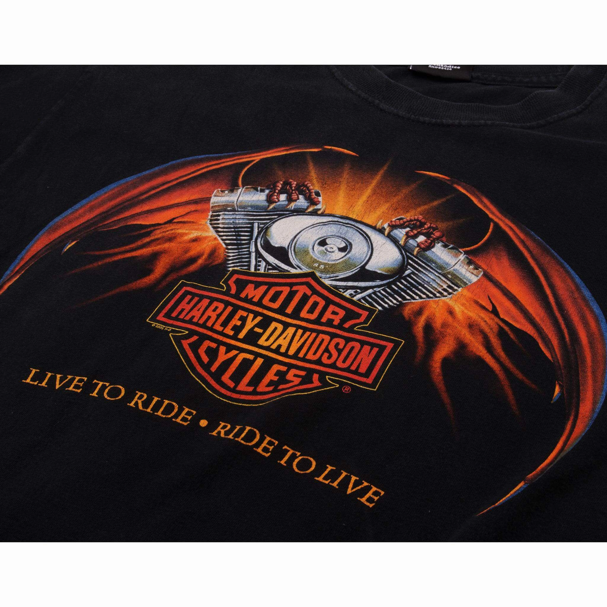 VINTAGE HARLEY DAVIDSON TEE SHIRT SIZE MEDIUM 2000S