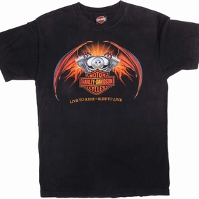 VINTAGE HARLEY DAVIDSON TEE SHIRT SIZE MEDIUM 2000S