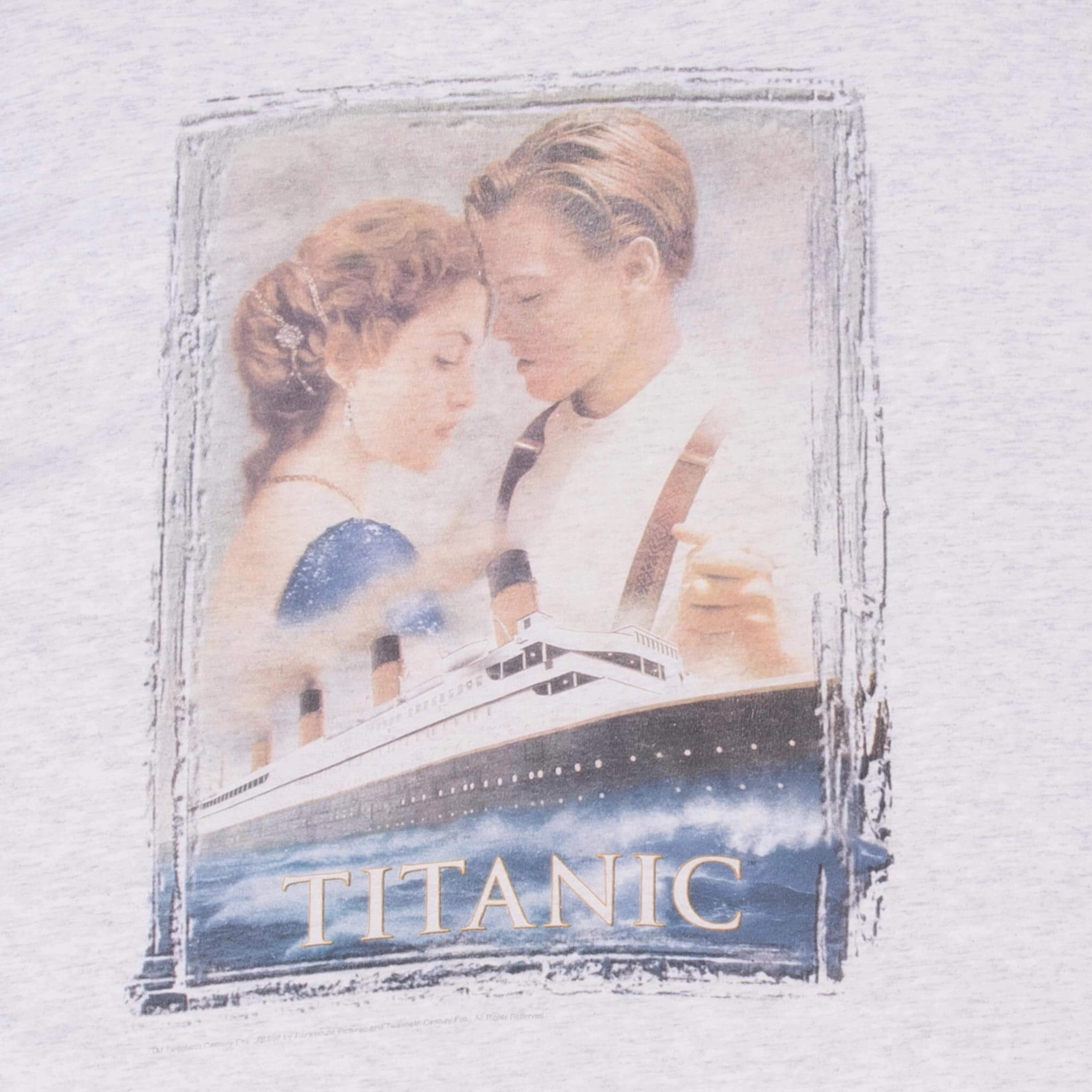 VINTAGE TITANIC MOVIE 1998 TEE SHIRT LARGE