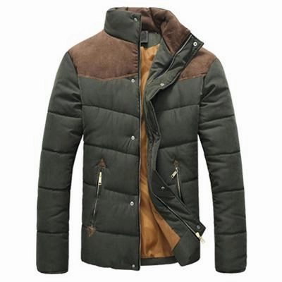 West Louis™ Branded Collar Padded Down Jacket