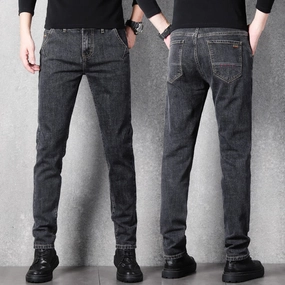 West Louis™ Stretch Slim Fit Fashion Designer Denim Jeans