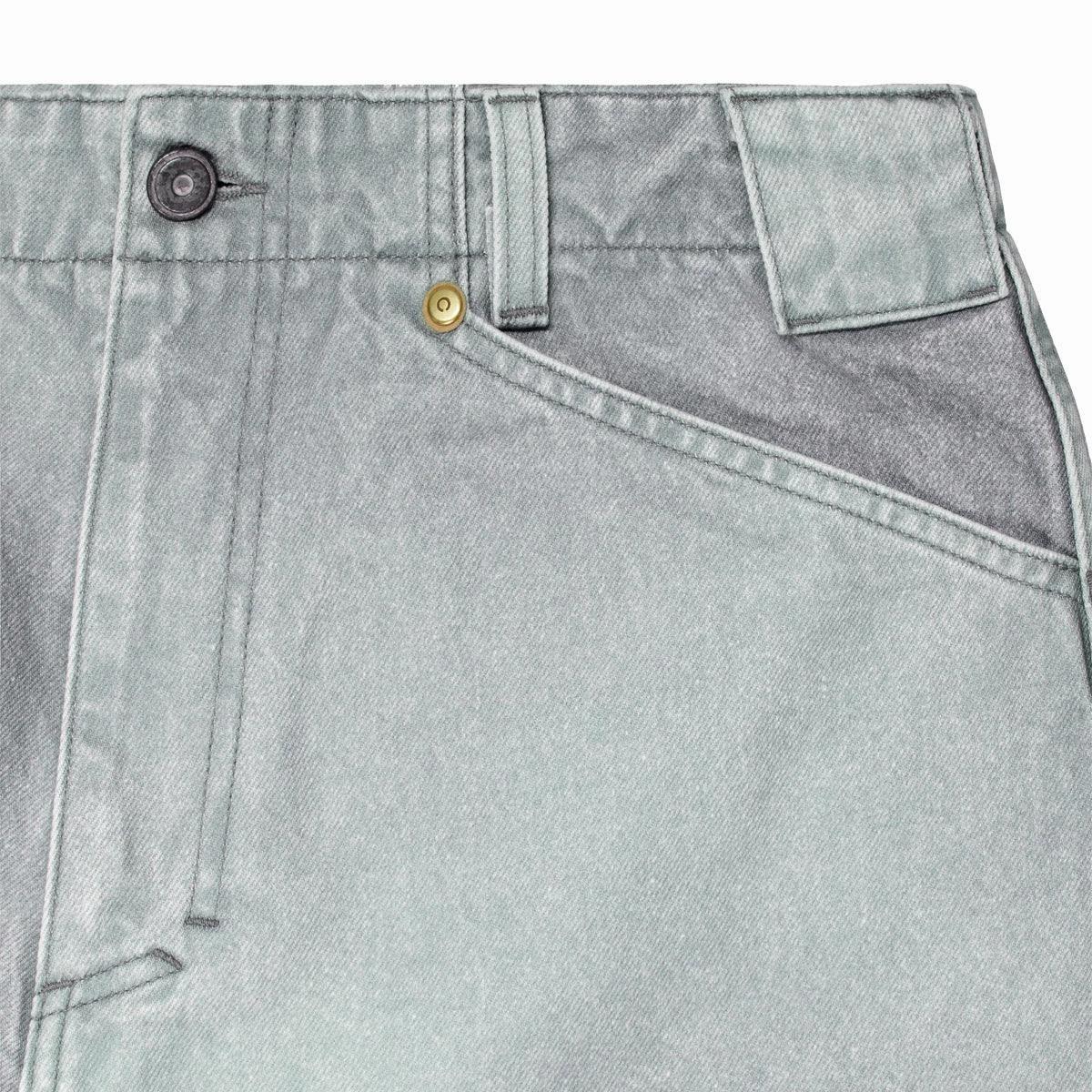Wide Leg Denim Jeans 'Patina Green'