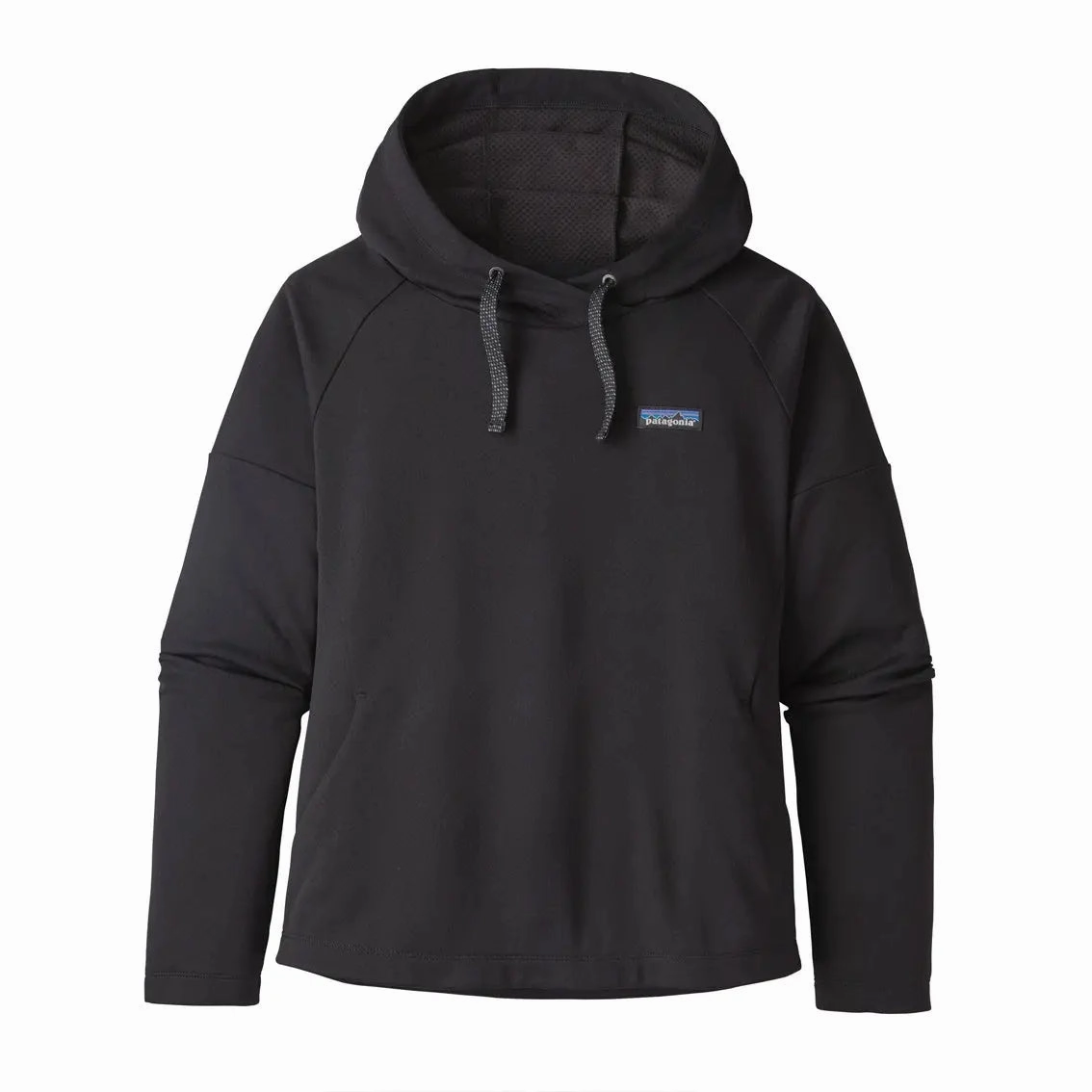 Womens Patagonia Quiet Ride Hoody - Black