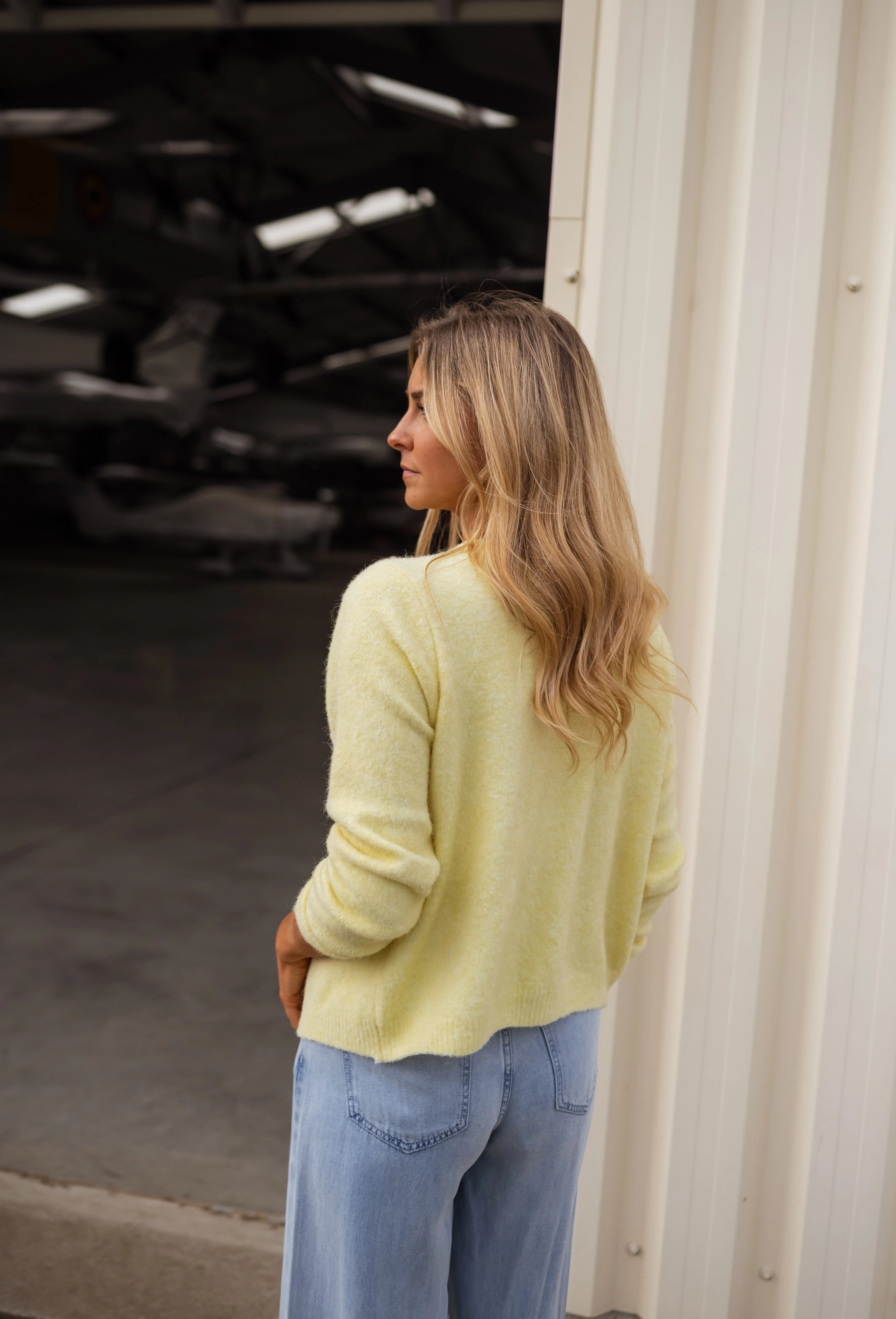 Yellow Fanely Sweater