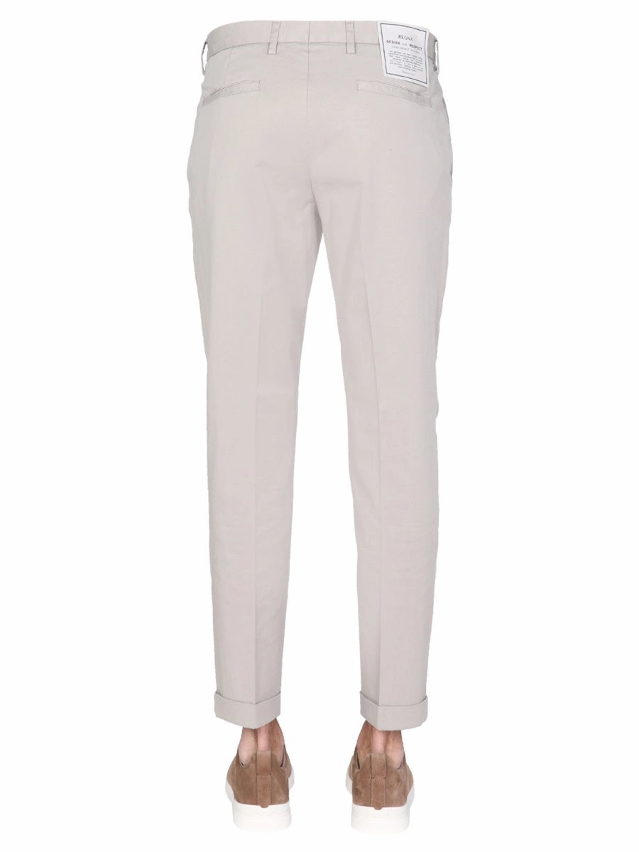 Z Zegna Straight-Leg Tailored Trousers
